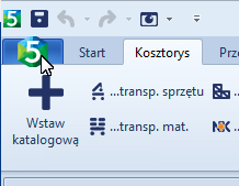 Przycisk menu głównego