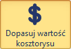 Dopasuj wartość kosztorysu